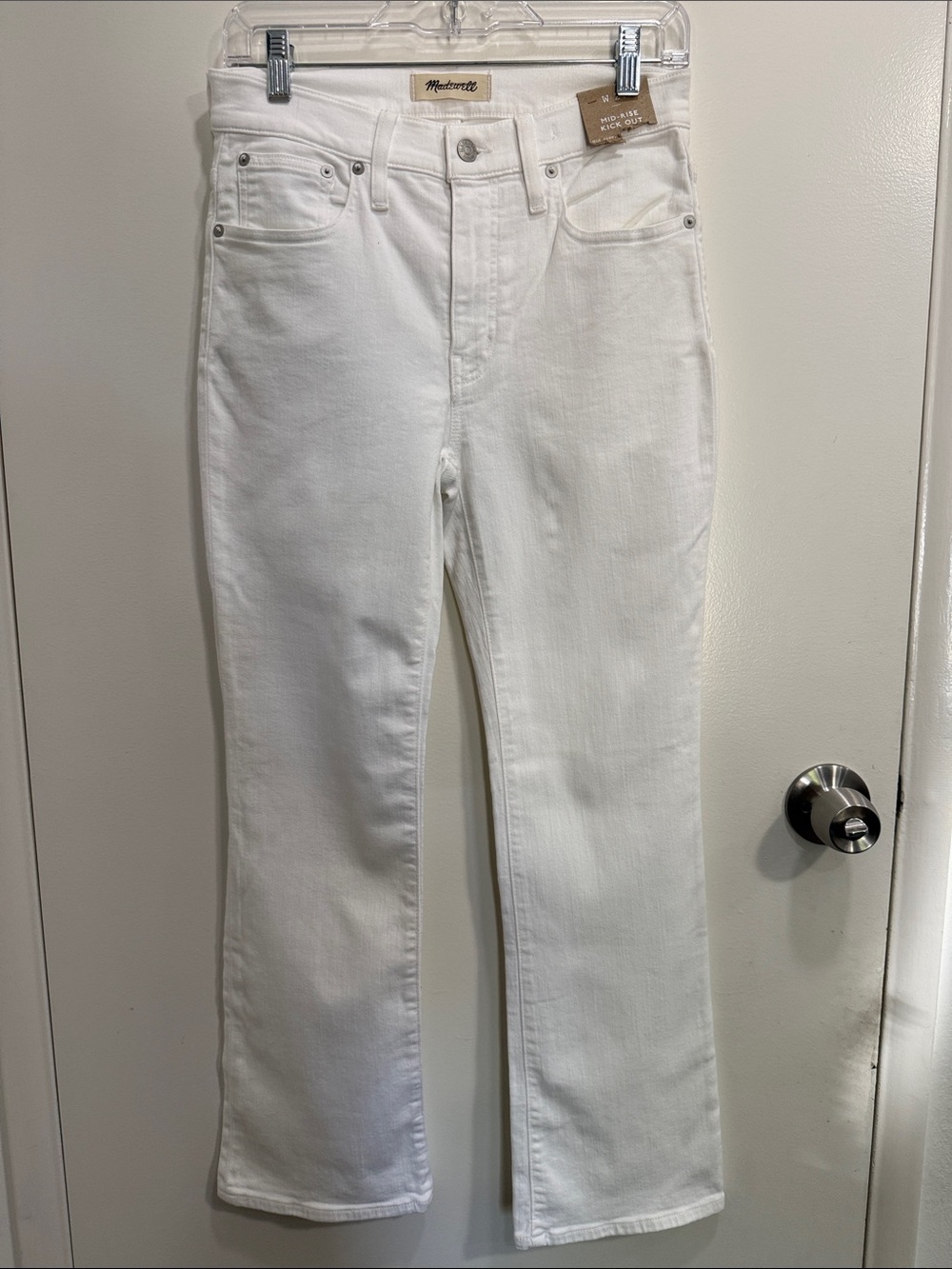Madewell Mid-Rise Kick Out Jeans -Size 27